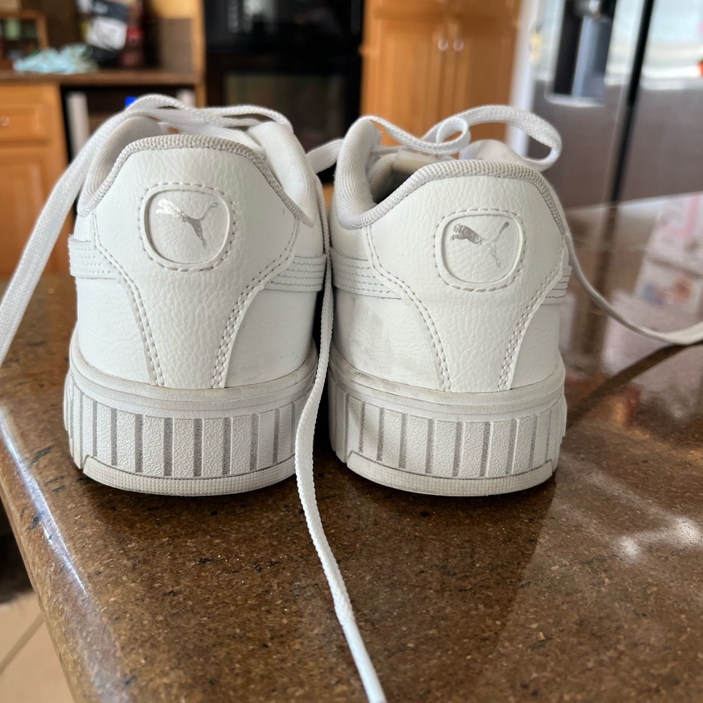 Puma Carina 2.0 White Low-Top  Sneakers Women’s 9.5 - Picture 5 of 14